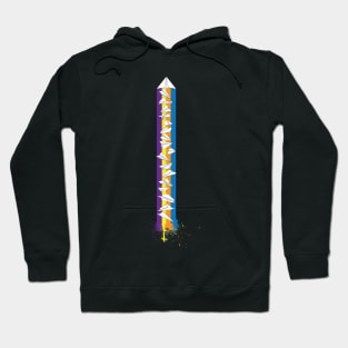 Airplane stripe Hoodie